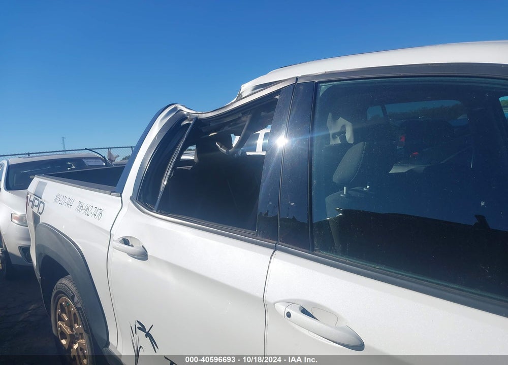 2022 HONDA RIDGELINE SPORT VIN: 5FPYK3F16NB001555