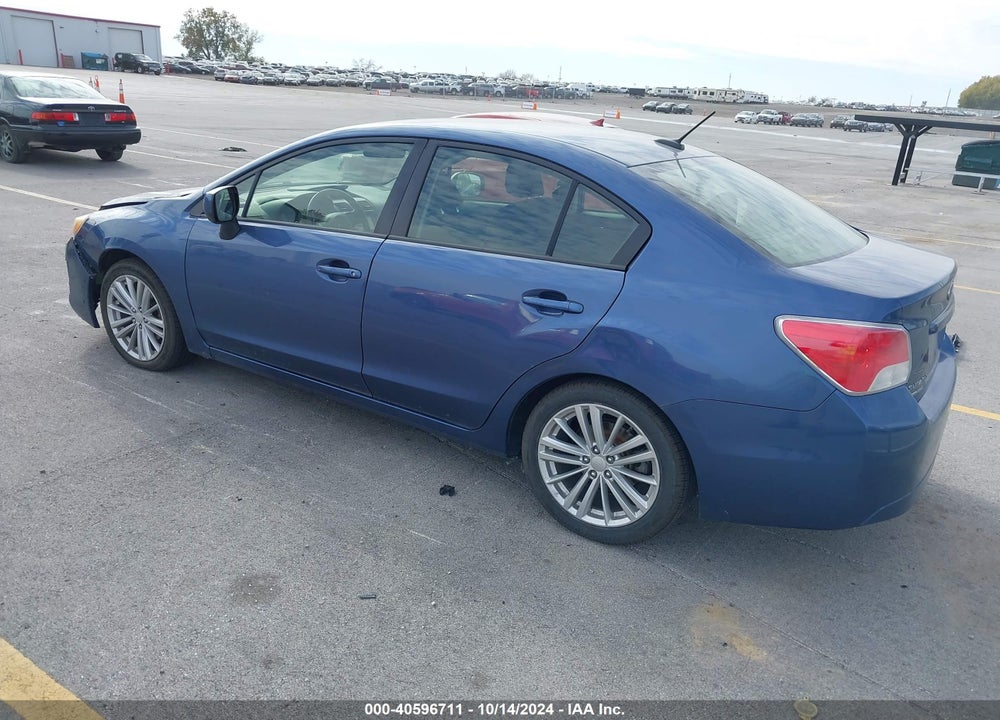 2013 SUBARU IMPREZA 2.0I PREMIUM VIN: JF1GJAE69DH026012