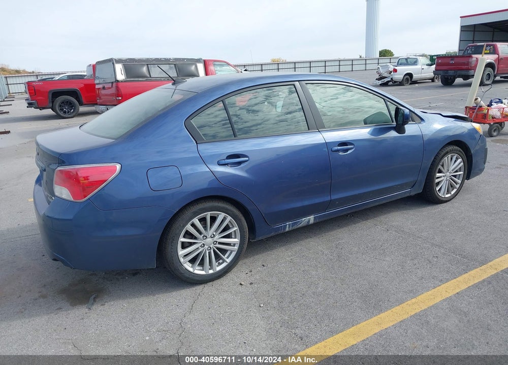 2013 SUBARU IMPREZA 2.0I PREMIUM VIN: JF1GJAE69DH026012