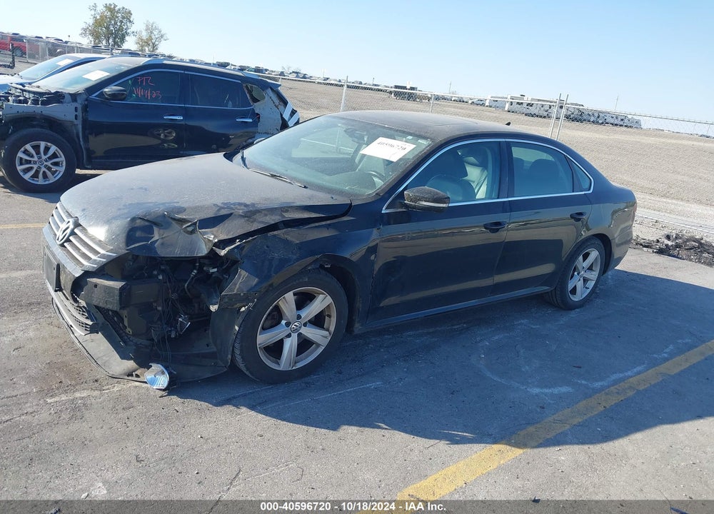 2013 VOLKSWAGEN PASSAT 2.5L SE VIN: 1VWBP7A32DC135231
