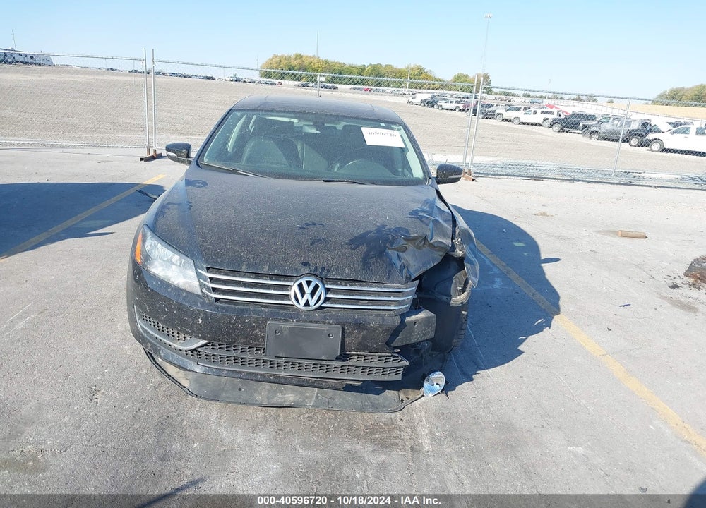 2013 VOLKSWAGEN PASSAT 2.5L SE VIN: 1VWBP7A32DC135231