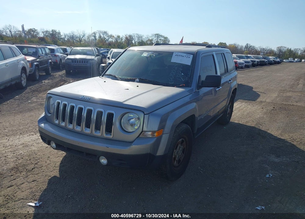2017 JEEP PATRIOT SPORT FWD VIN: 1C4NJPBA4HD131289