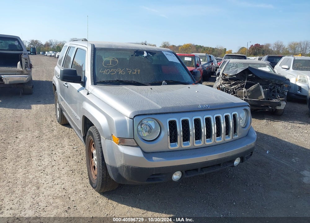 2017 JEEP PATRIOT SPORT FWD VIN: 1C4NJPBA4HD131289