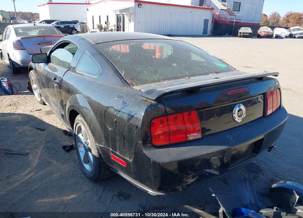 2008 FORD MUSTANG GT DELUXE/GT PREMIUM VIN: 1ZVHT82H685103057