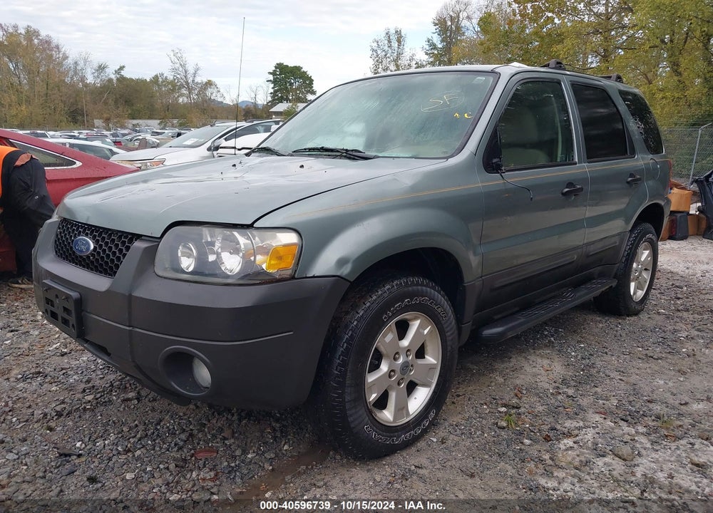 2005 FORD ESCAPE XLT VIN: 1FMYU03155KB07306