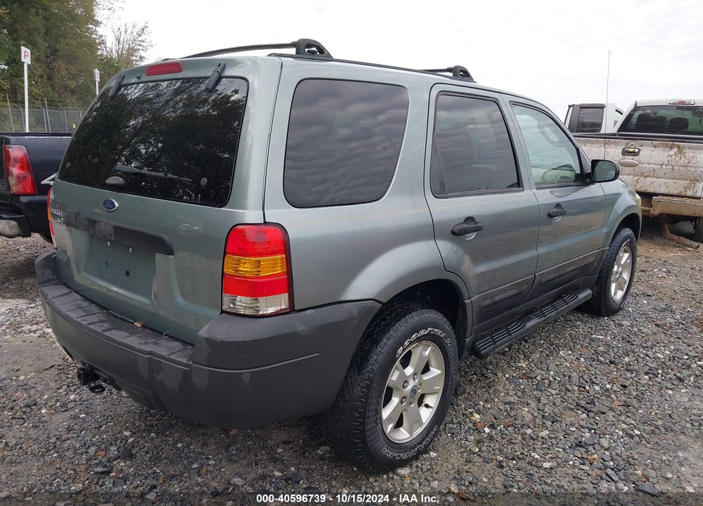 2005 FORD ESCAPE XLT VIN: 1FMYU03155KB07306