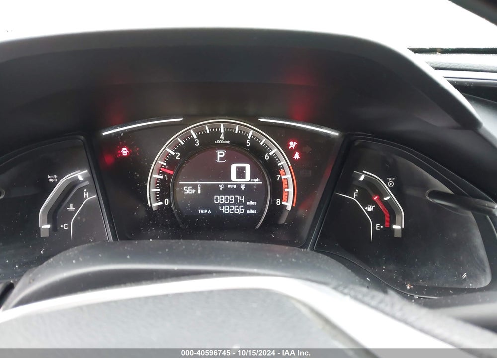 2017 HONDA CIVIC LX VIN: 19XFC2F5XHE068082