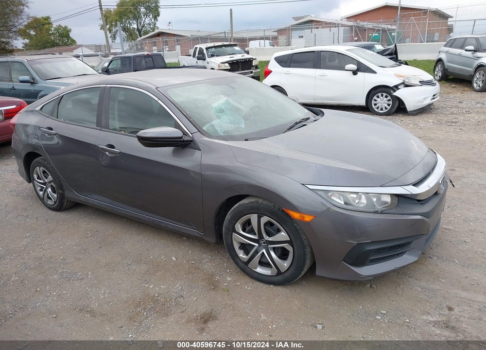 2017 HONDA CIVIC LX VIN: 19XFC2F5XHE068082