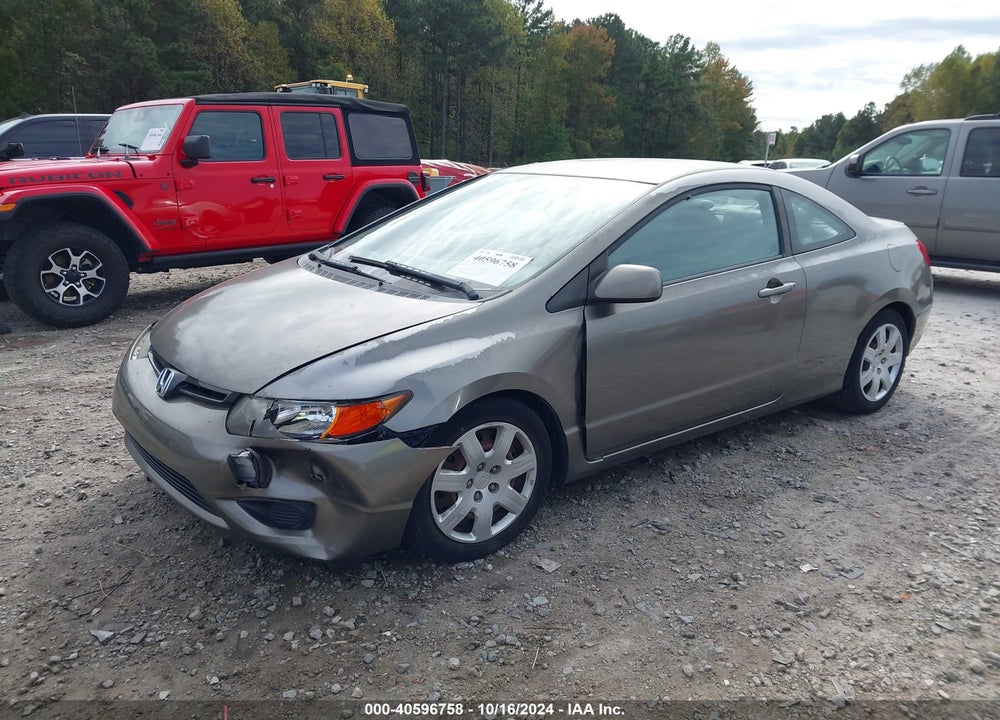 2006 HONDA CIVIC LX VIN: 2HGFG12636H529929