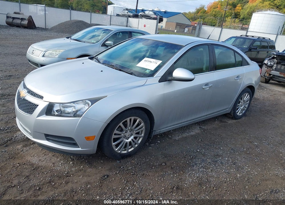 2011 CHEVROLET CRUZE ECO VIN: 1G1PJ5S91B7296542