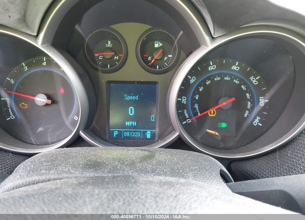 2011 CHEVROLET CRUZE ECO VIN: 1G1PJ5S91B7296542