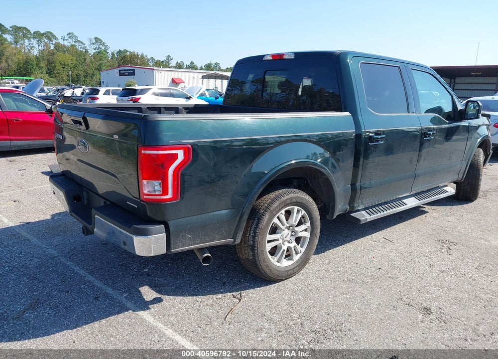2015 FORD F-150 LARIAT VIN: 1FTEW1CF1FFA78044