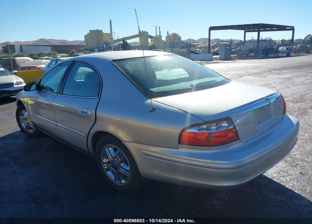 2004 MERCURY SABLE LS PREMIUM VIN: 1MEFM55S74G613959