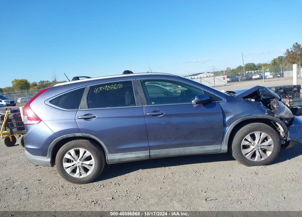 2012 HONDA CR-V EX-L VIN: JHLRM4H74CC013781