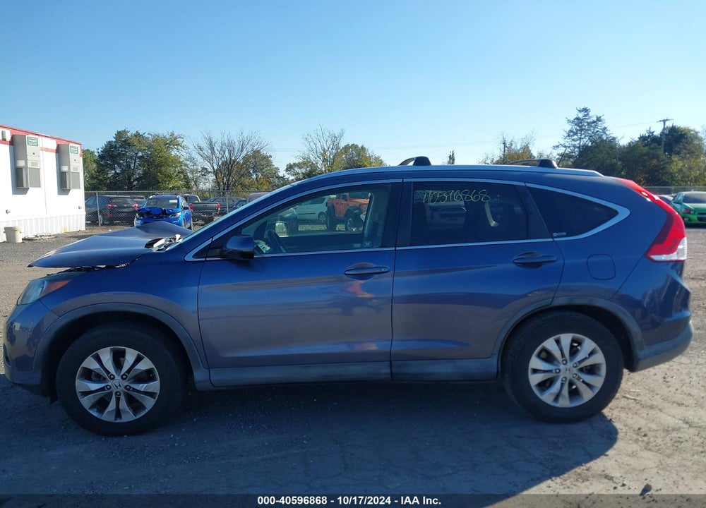 2012 HONDA CR-V EX-L VIN: JHLRM4H74CC013781
