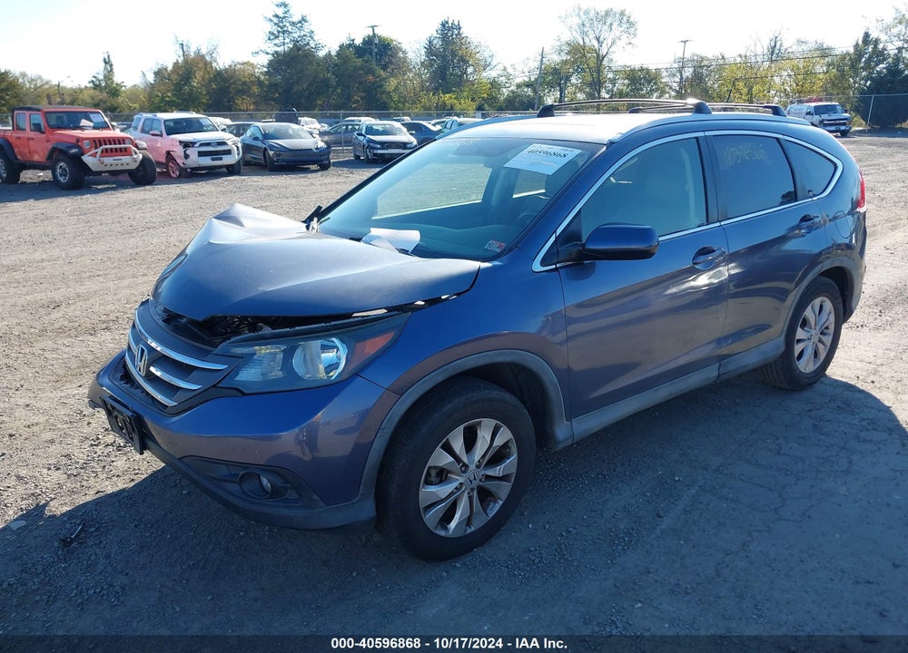 2012 HONDA CR-V EX-L VIN: JHLRM4H74CC013781