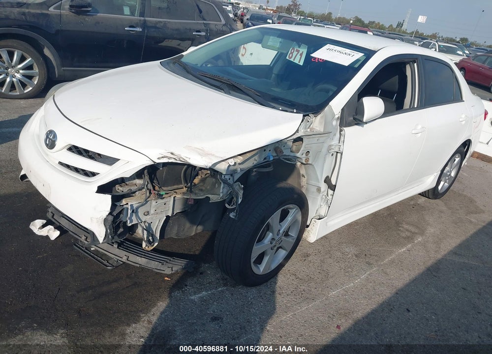 2012 TOYOTA COROLLA S VIN: 2T1BU4EE9CC834948