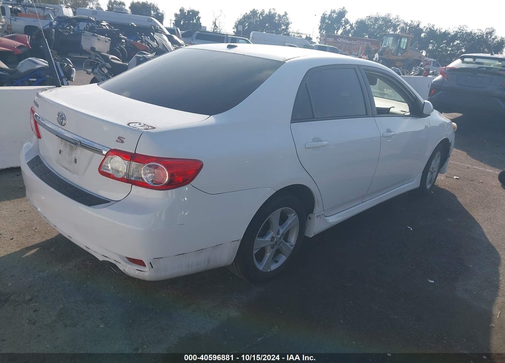 2012 TOYOTA COROLLA S VIN: 2T1BU4EE9CC834948