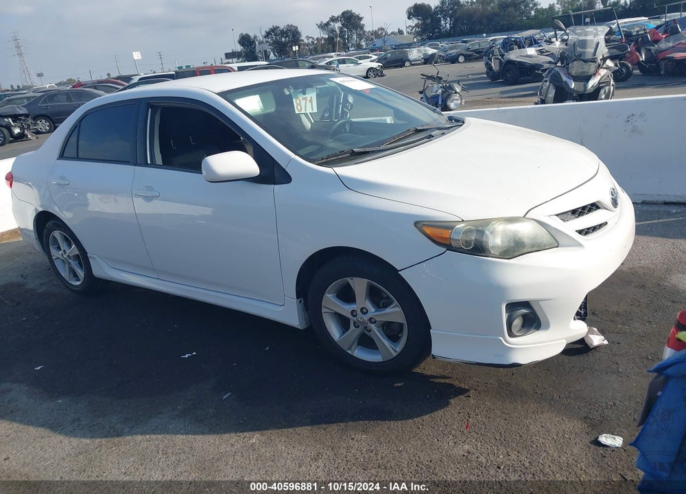 2012 TOYOTA COROLLA S VIN: 2T1BU4EE9CC834948
