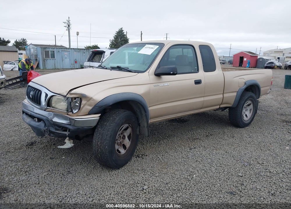 2002 TOYOTA TACOMA PRERUNNER VIN: 5TESM92N62Z136422