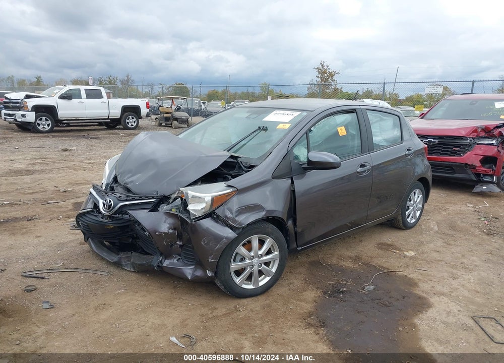 2017 TOYOTA YARIS LE VIN: VNKKTUD34HA077320