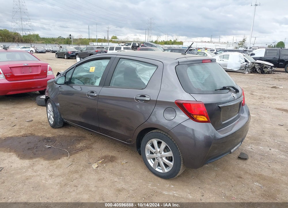 2017 TOYOTA YARIS LE VIN: VNKKTUD34HA077320