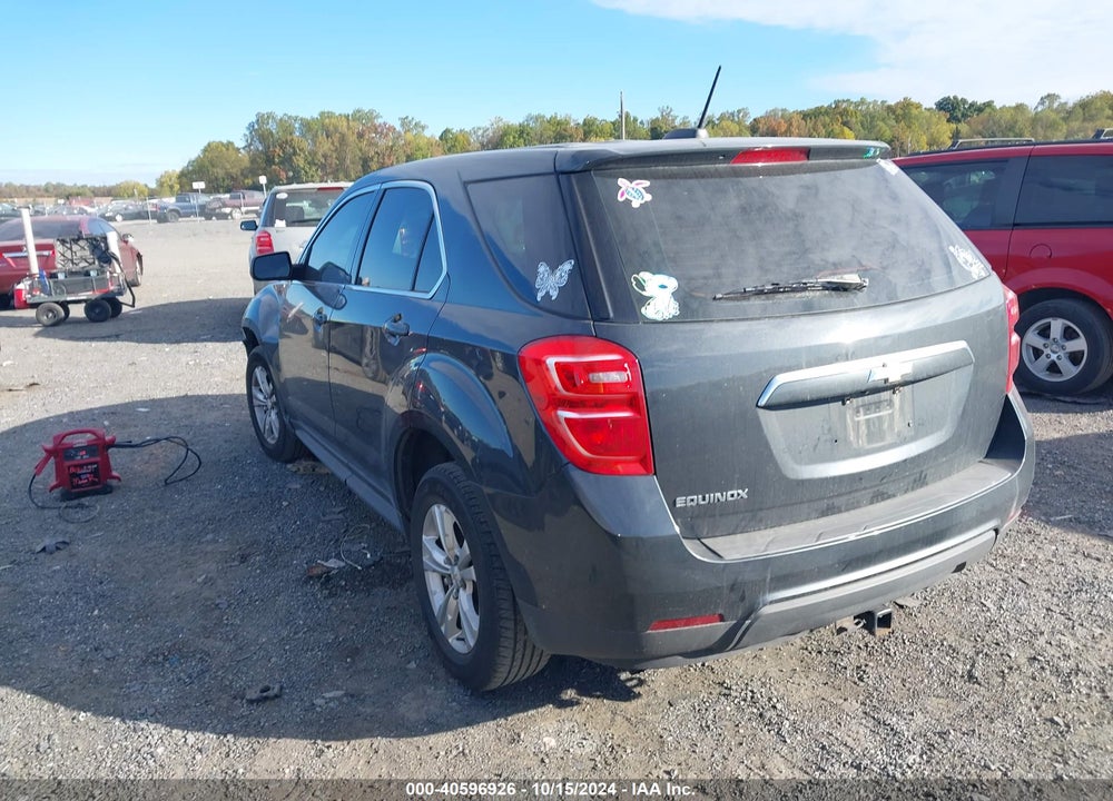 2017 CHEVROLET EQUINOX LS VIN: 2GNALBEK1H6108185