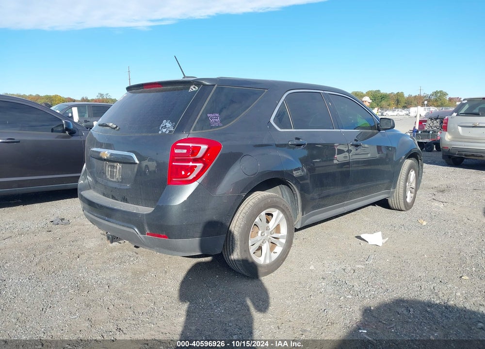 2017 CHEVROLET EQUINOX LS VIN: 2GNALBEK1H6108185