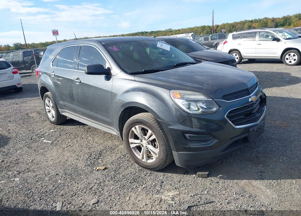 2017 CHEVROLET EQUINOX LS VIN: 2GNALBEK1H6108185