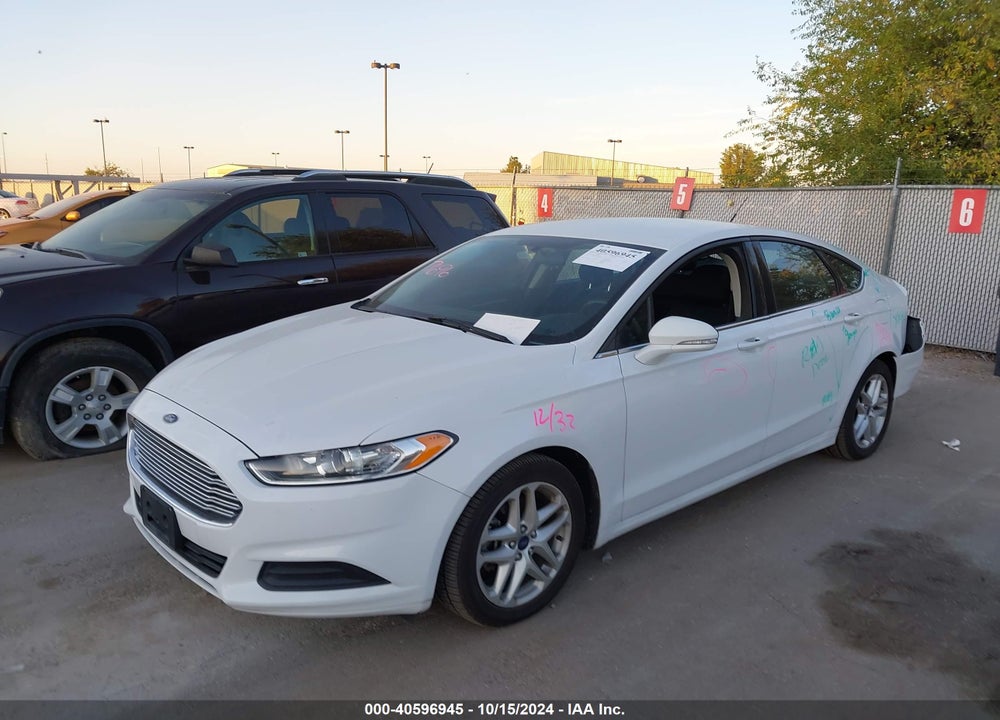 2014 FORD FUSION SE VIN: 3FA6P0H74ER391853