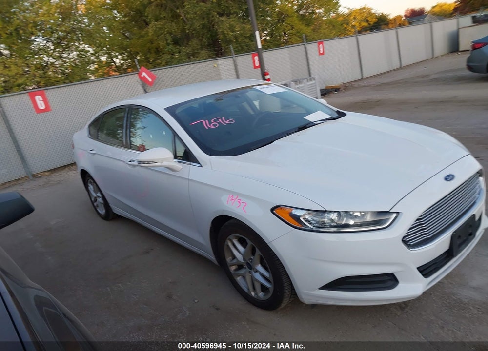 2014 FORD FUSION SE VIN: 3FA6P0H74ER391853