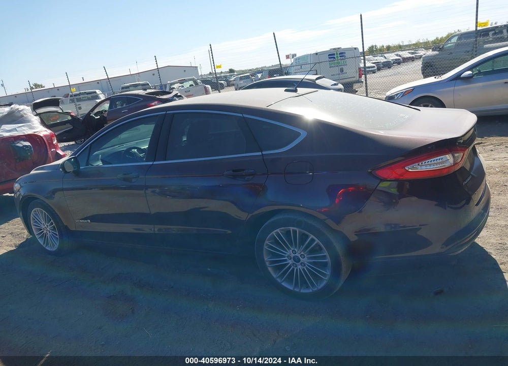 2013 FORD FUSION HYBRID SE VIN: 3FA6P0LU3DR163404