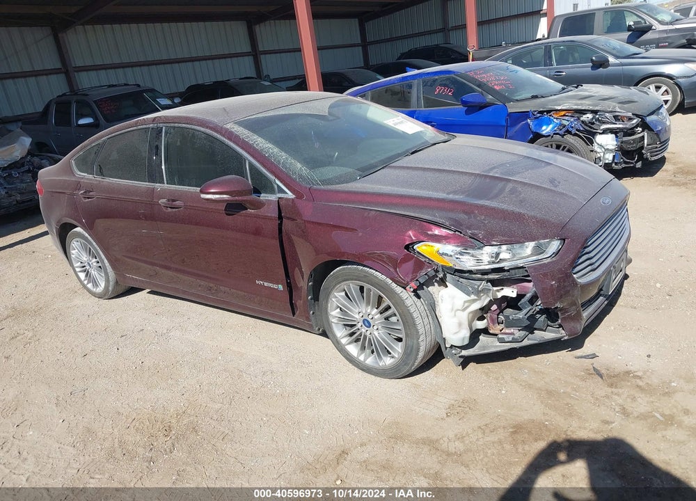 2013 FORD FUSION HYBRID SE VIN: 3FA6P0LU3DR163404