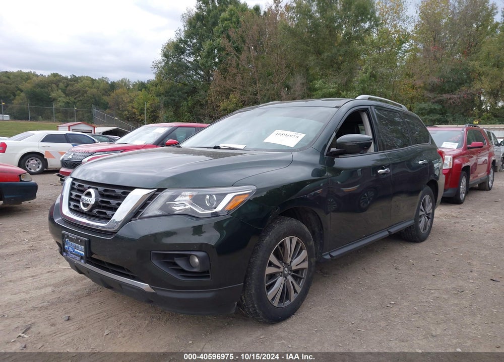 2018 NISSAN PATHFINDER SL VIN: 5N1DR2MN3JC614920
