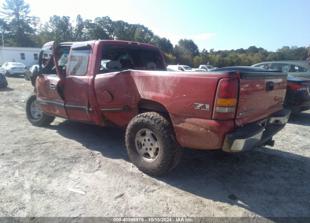 2001 CHEVROLET SILVERADO 1500 LT VIN: 2GCEK19T511326854