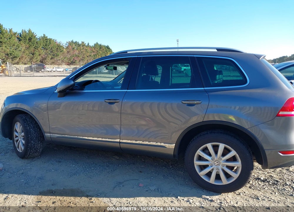 2012 VOLKSWAGEN TOUAREG VR6 SPORT VIN: WVGEF9BP9CD007590