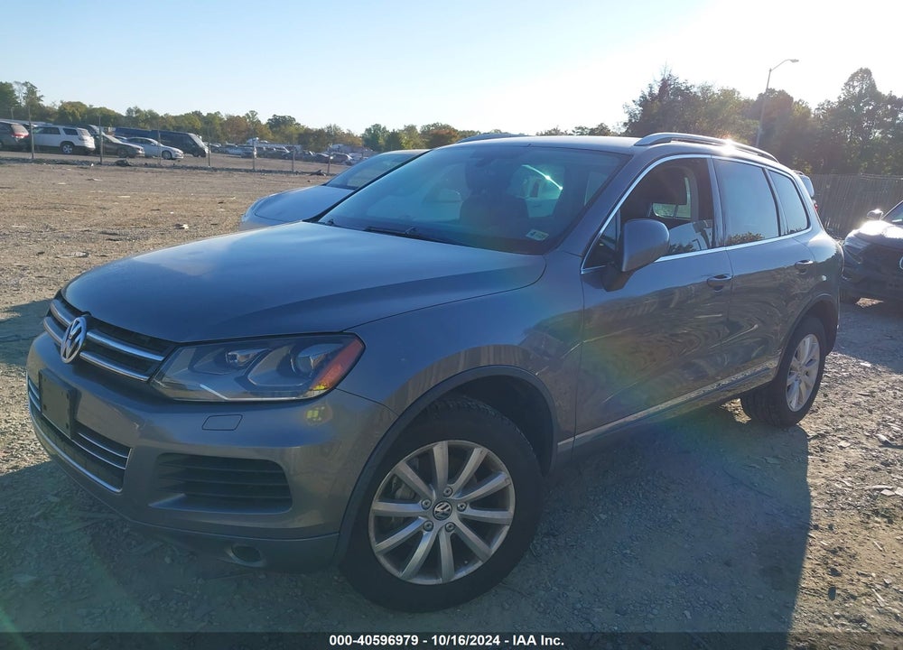 2012 VOLKSWAGEN TOUAREG VR6 SPORT VIN: WVGEF9BP9CD007590
