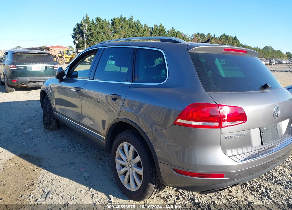 2012 VOLKSWAGEN TOUAREG VR6 SPORT VIN: WVGEF9BP9CD007590