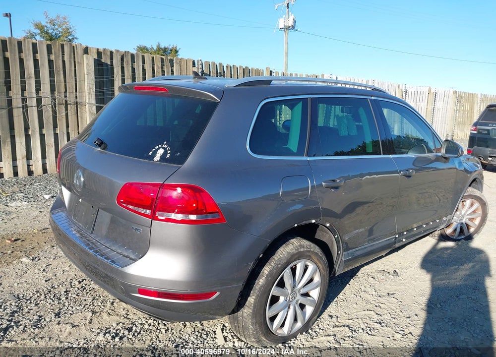 2012 VOLKSWAGEN TOUAREG VR6 SPORT VIN: WVGEF9BP9CD007590