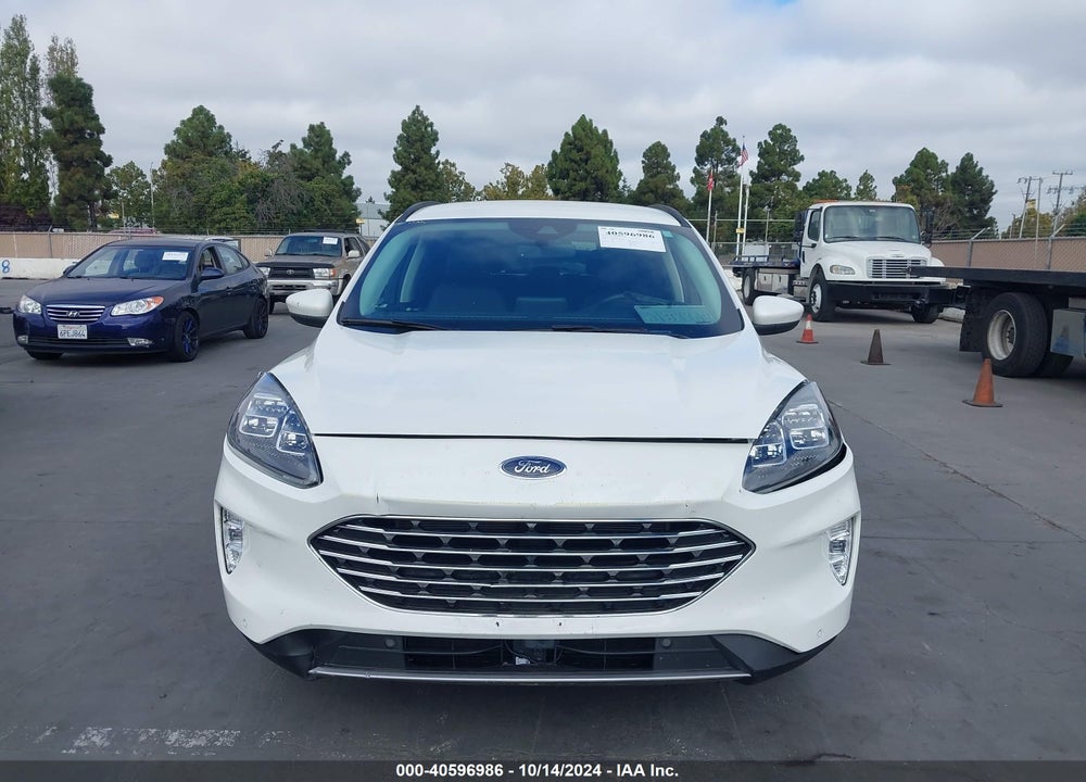 2022 FORD ESCAPE TITANIUM HYBRID VIN: 1FMCU0DZ1NUA27293