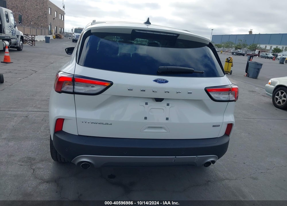 2022 FORD ESCAPE TITANIUM HYBRID VIN: 1FMCU0DZ1NUA27293