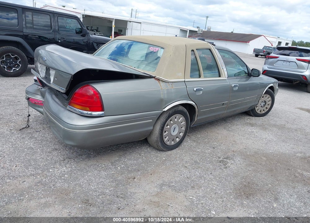2003 FORD CROWN VICTORIA STANDARD VIN: 2FAFP73WX3X154001