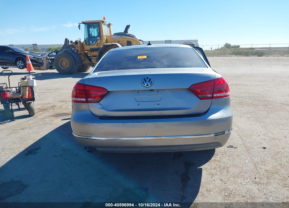 2013 VOLKSWAGEN PASSAT 2.5L SEL VIN: 1VWCH7A35DC074278