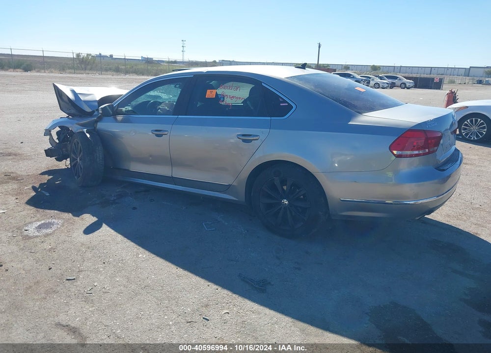 2013 VOLKSWAGEN PASSAT 2.5L SEL VIN: 1VWCH7A35DC074278