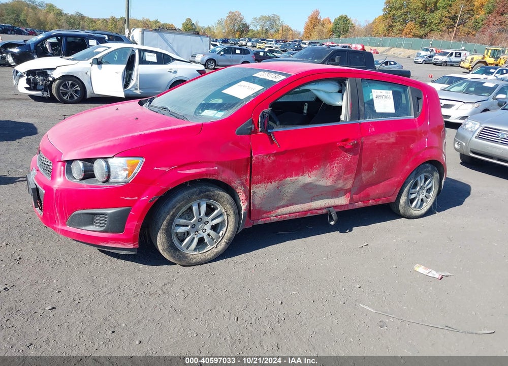 2015 CHEVROLET SONIC VIN: 1G1JC6SG2F4150825