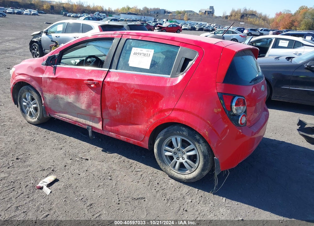 2015 CHEVROLET SONIC VIN: 1G1JC6SG2F4150825