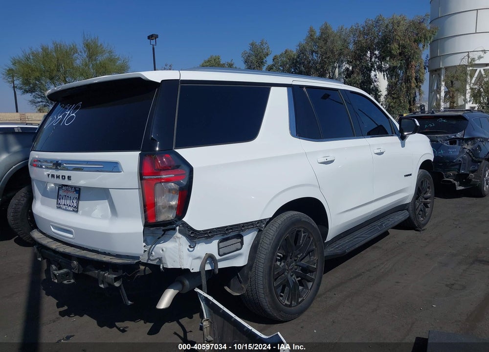 2021 CHEVROLET TAHOE 4WD LS VIN: 1GNSKMKD6MR480564