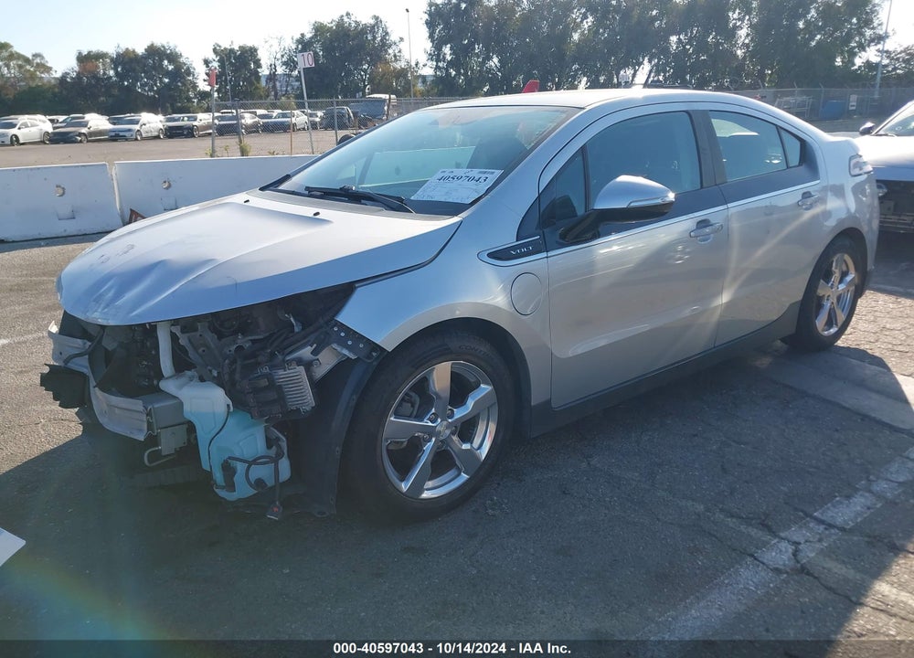 2012 CHEVROLET VOLT VIN: 1G1RH6E4XCU126841