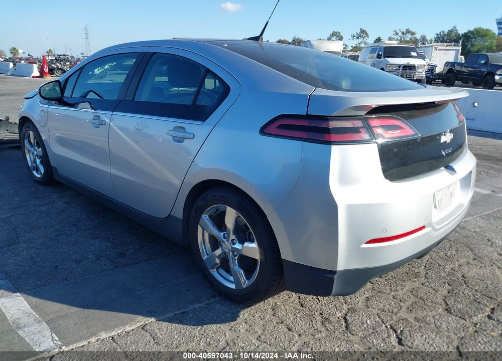 2012 CHEVROLET VOLT VIN: 1G1RH6E4XCU126841