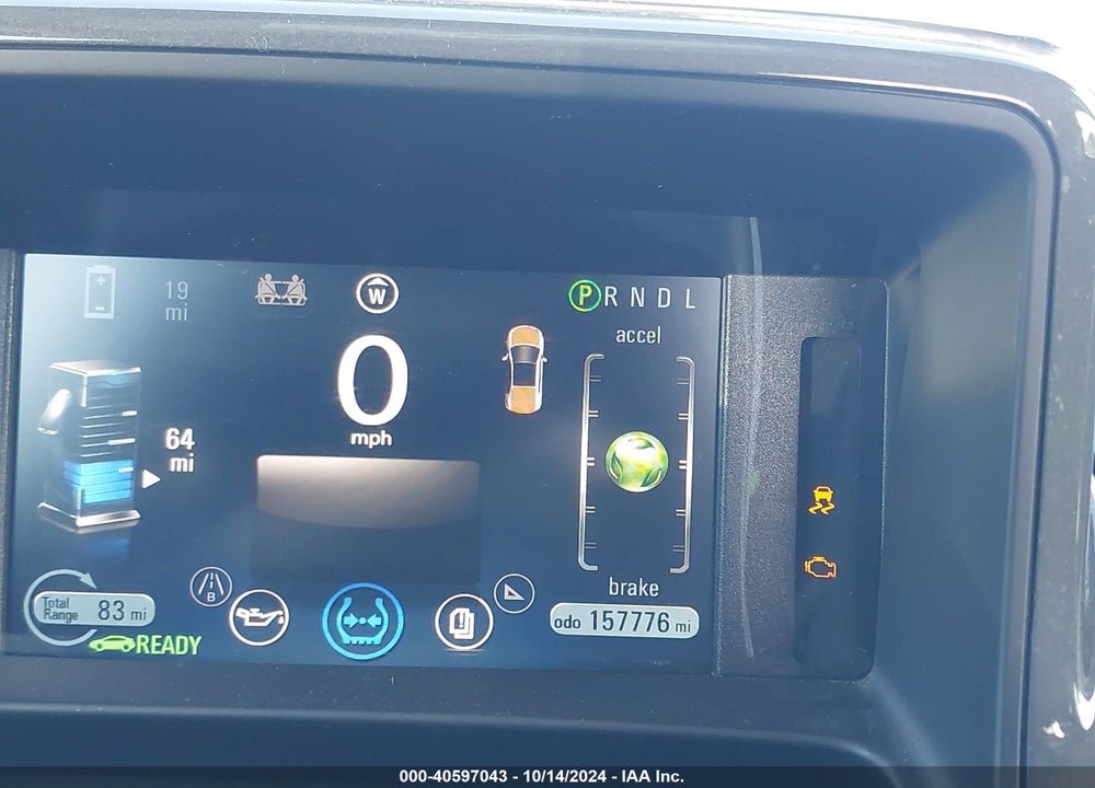 2012 CHEVROLET VOLT VIN: 1G1RH6E4XCU126841